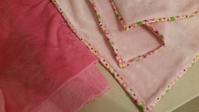 double sided minky baby blankets